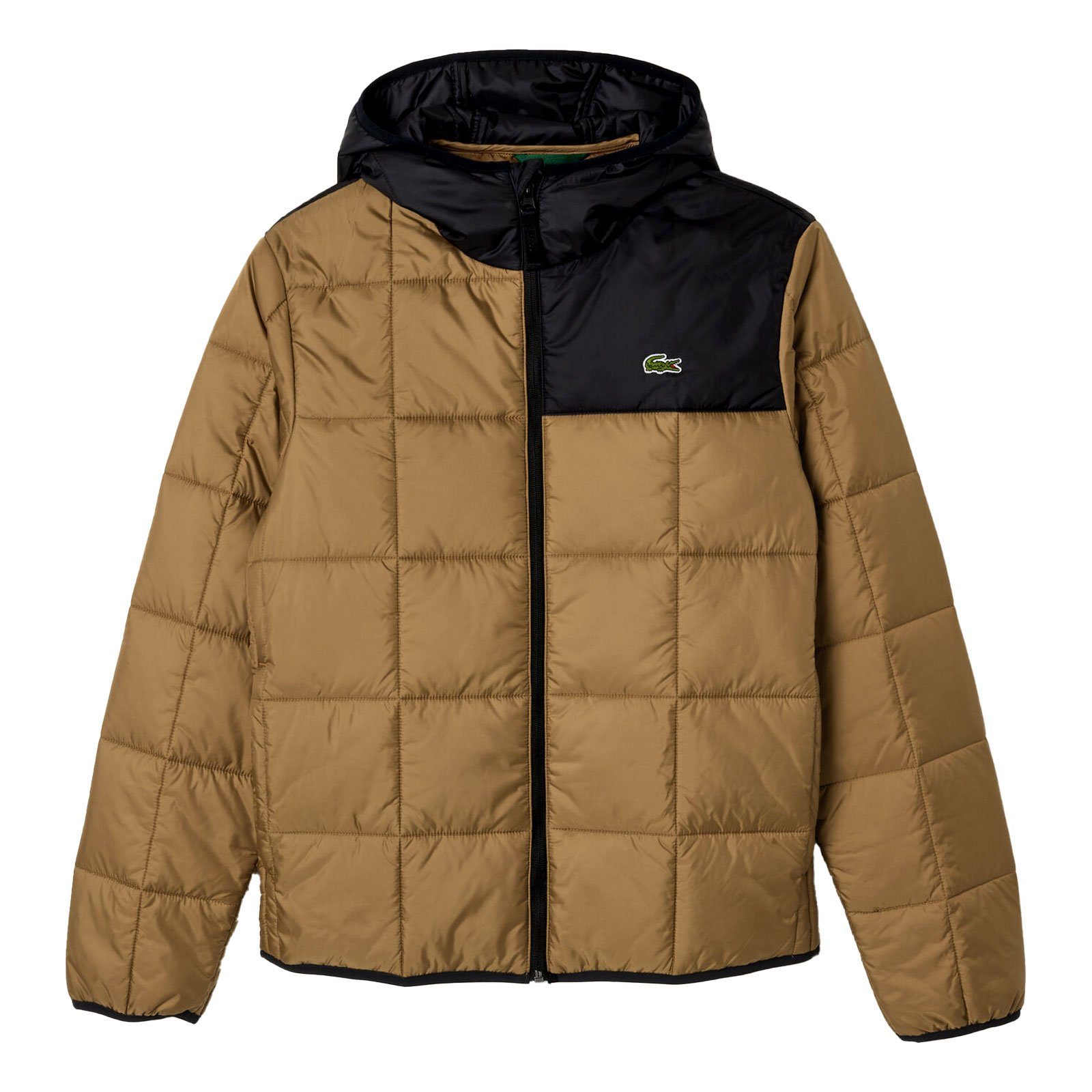 mit / wasserabweisende Innenfächern Lacoste QIN marron-six Jacke Outdoorjacke noir praktischen