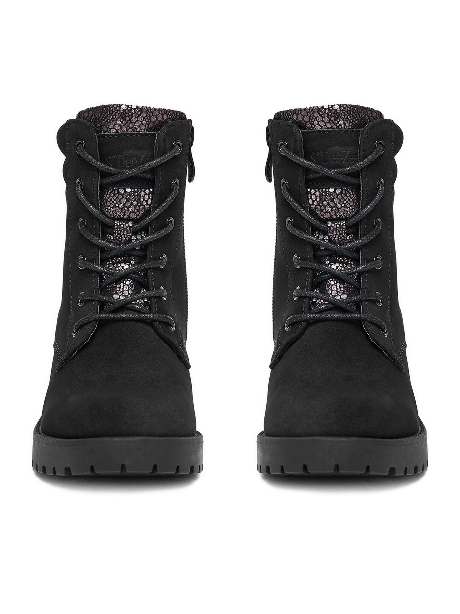 DeeZee Deezee Little Girl Boots Schwarz CEO-CS5859-06 Bootsschuh – Bild 4 von 5