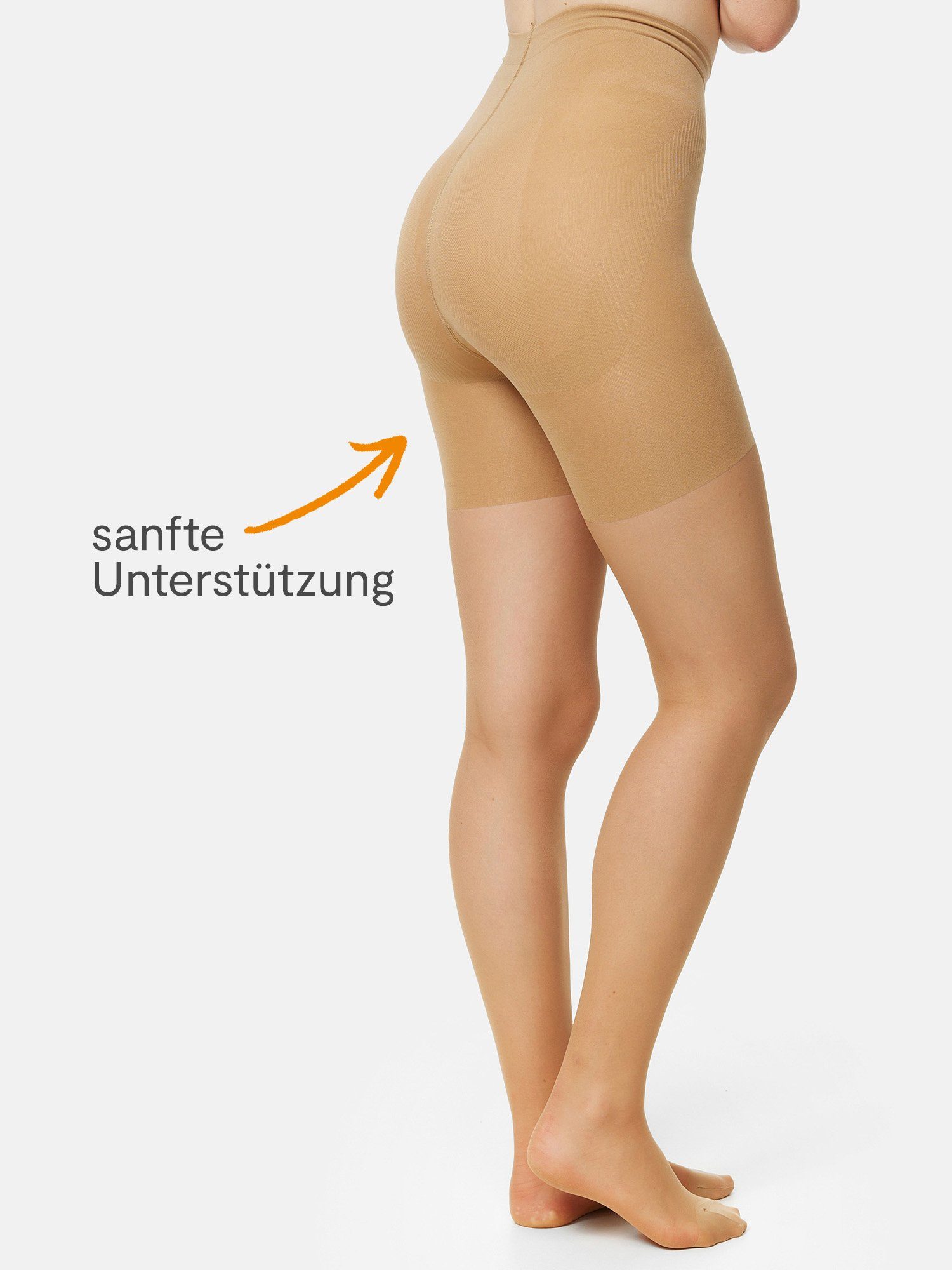 Nur Die Feinstrumpfhose Bauch-Beine-Po 20 DEN Damen (1er/3er/6er/9er Pack 1 St) nylon transparent Fein-strumpfhose durchsichtig frauen multi-pack