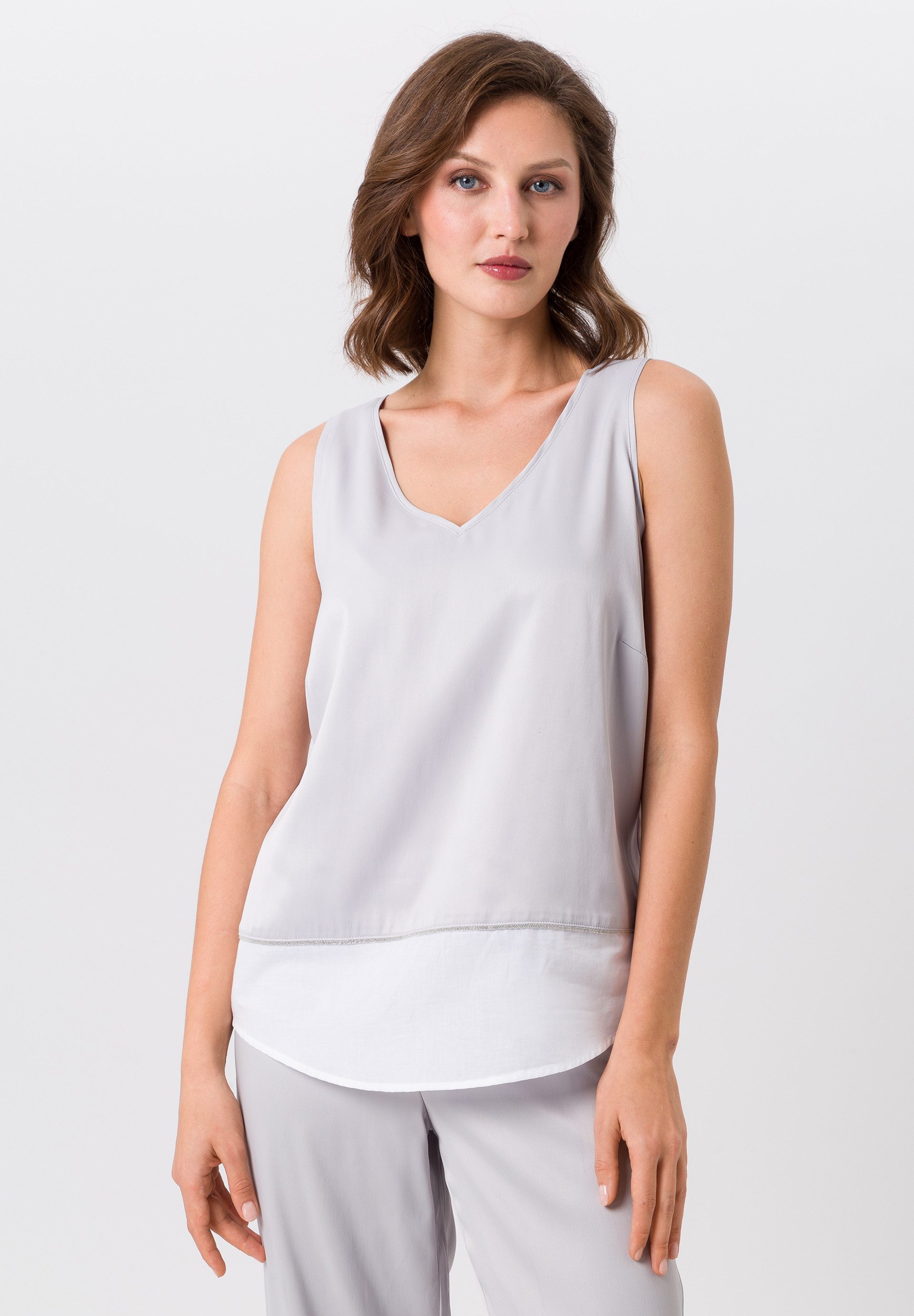Tanktop mit Lagenoptik