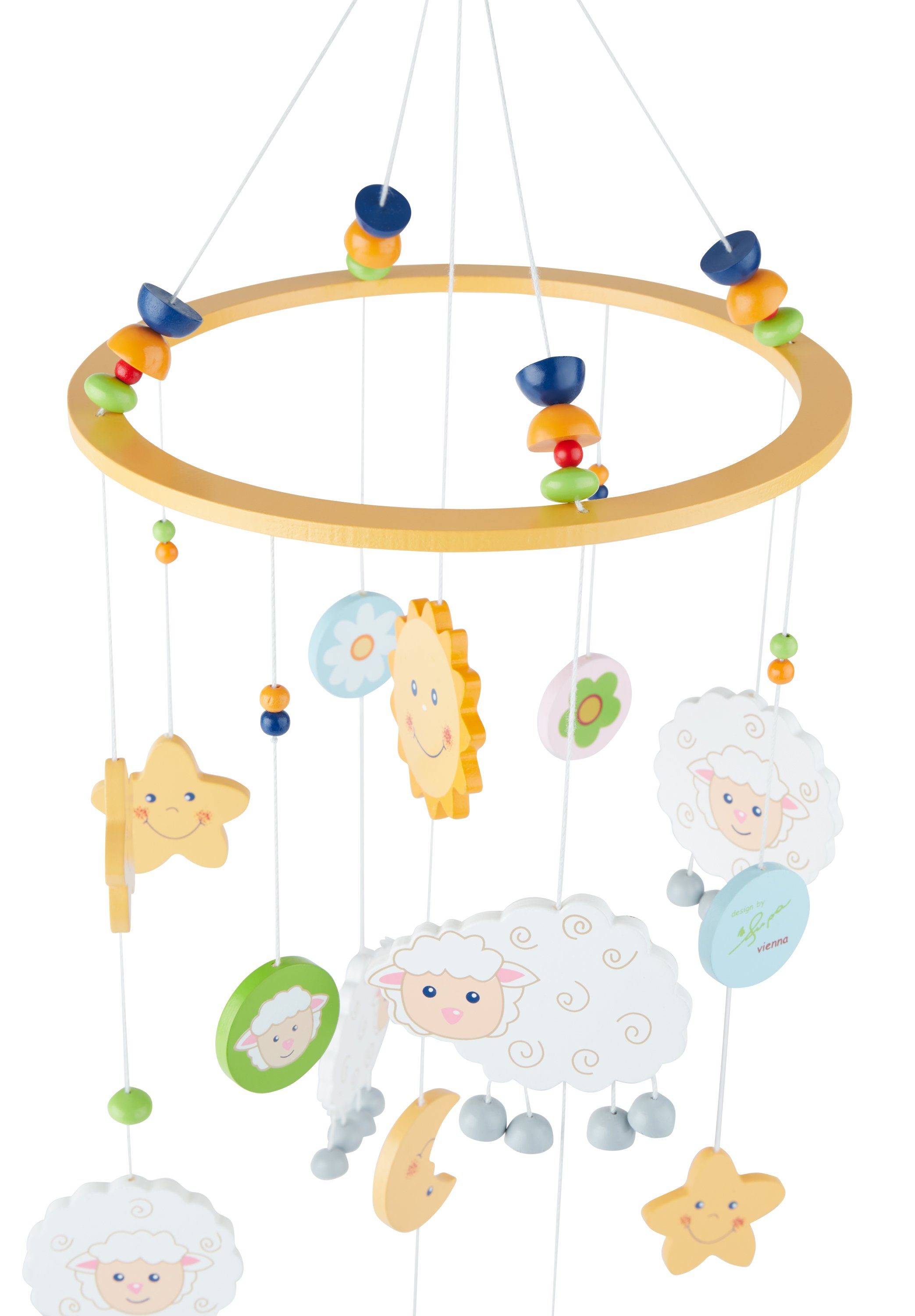 BIECO Mobile BIECO 3D Baby Mobile Schaf Betty aus robustem – Bild 4 von 5