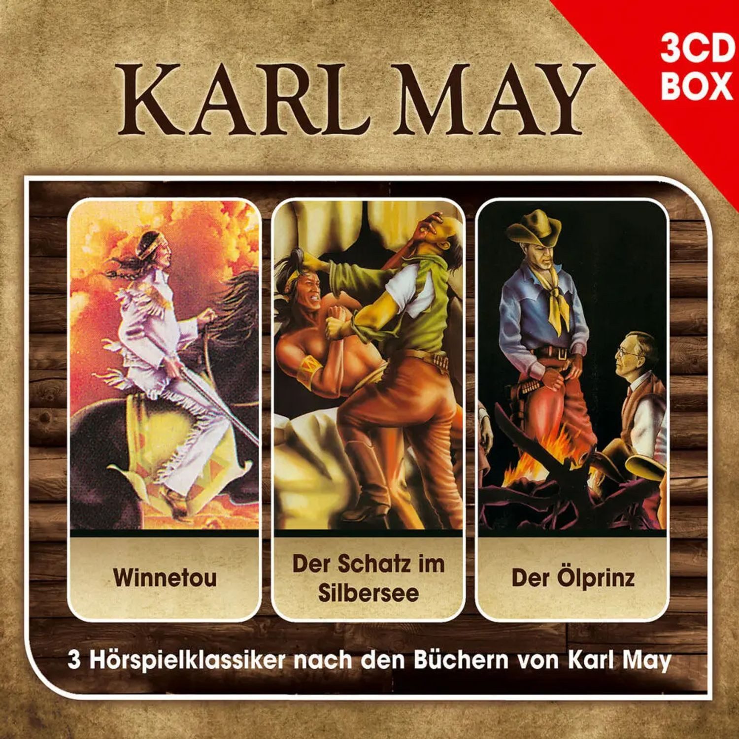 Universal Music GmbH Hörspiel Karl May: Hörspielklassiker, 3 Audio-CDs