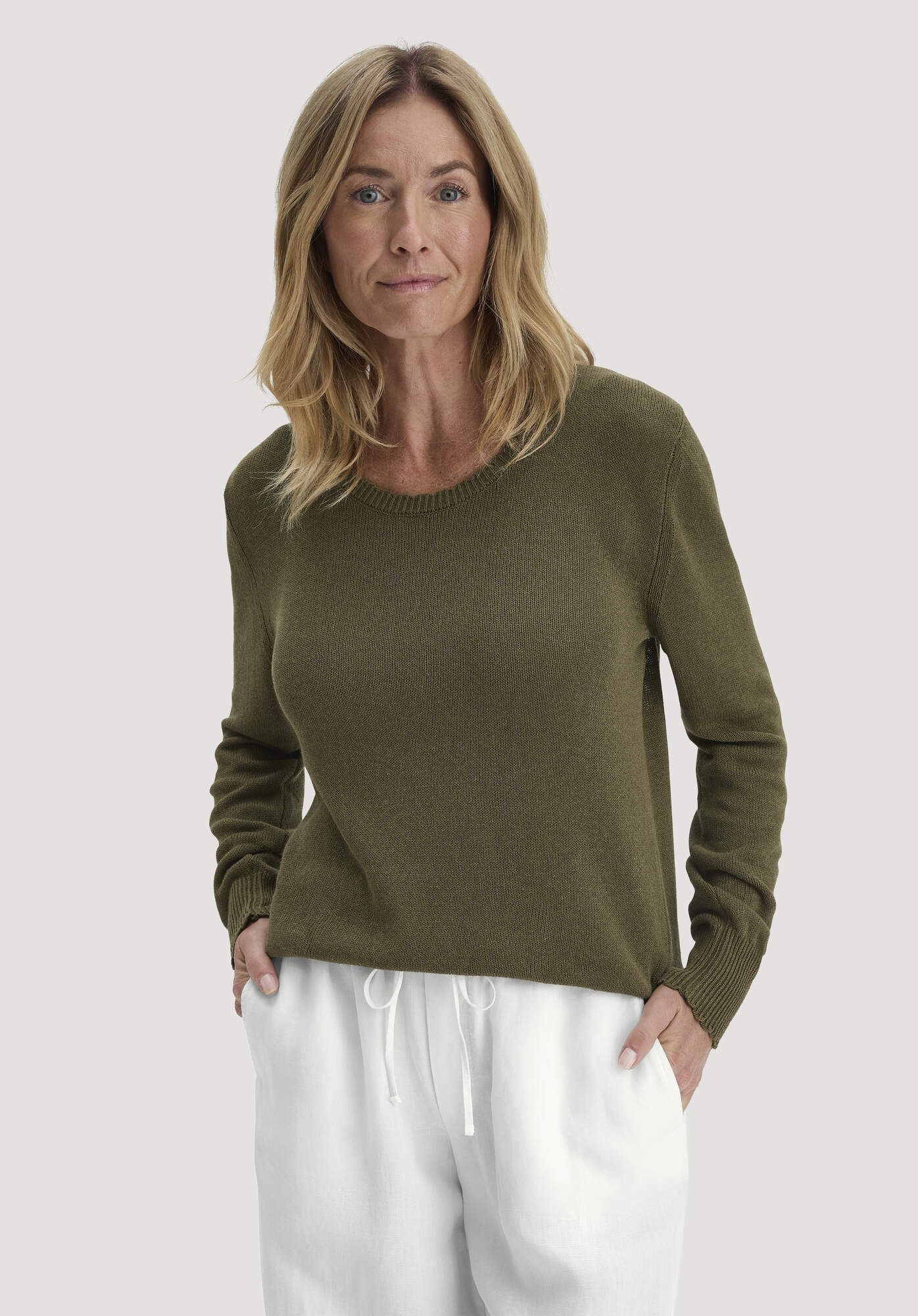 Hessnatur Strickpullover (1-tlg)