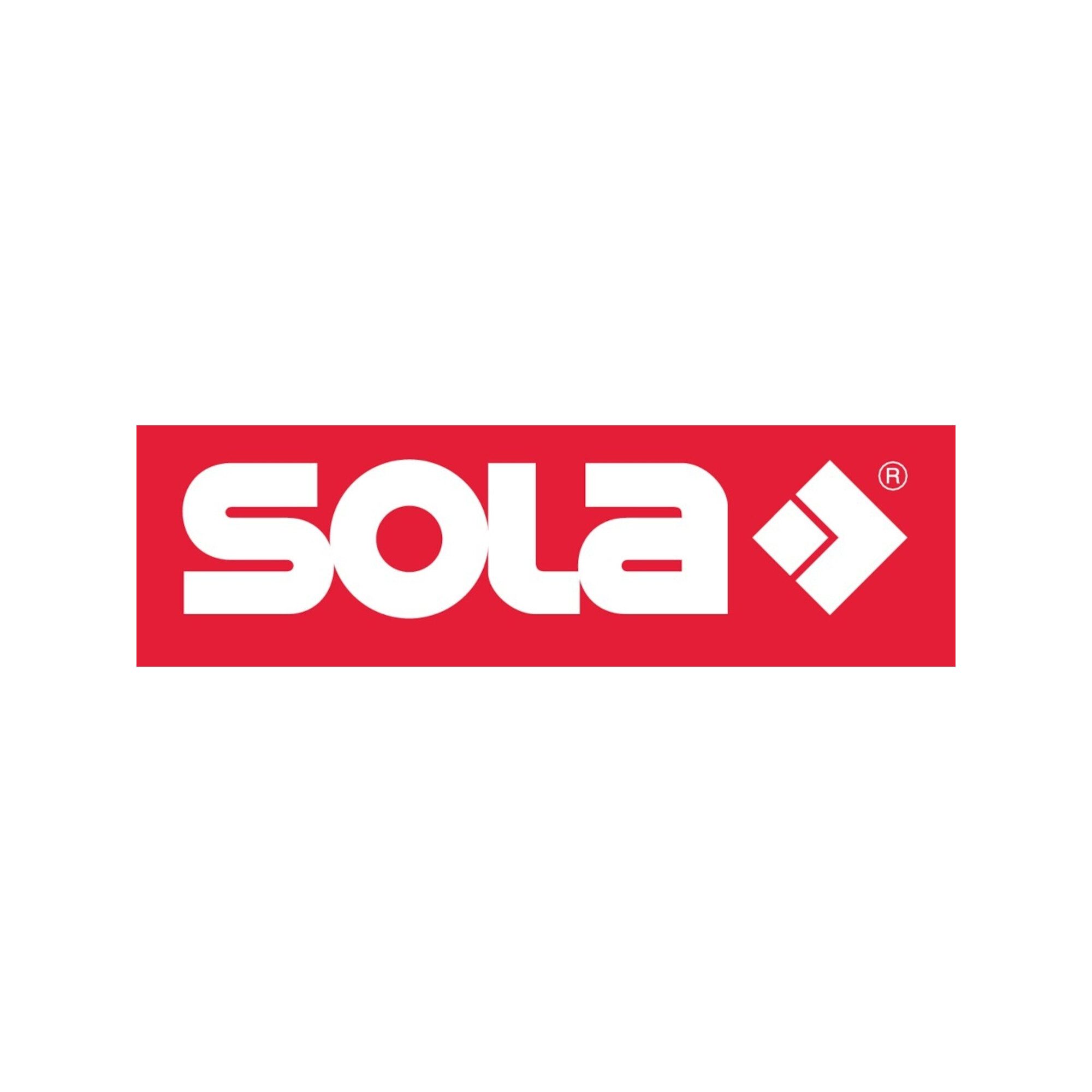 Sola Maßband Taschenrollbandmaß L.8m Band-B.25mm gelb m.Stopptaste Genauigk.I Tri-M
