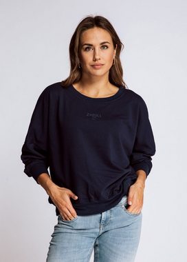 Zhrill Sweatshirt Sweater LUANA Navy (0-tlg)
