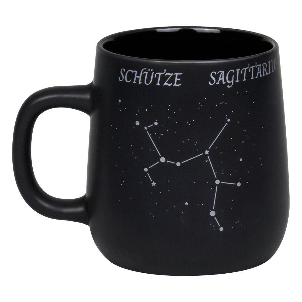 Könitz Becher Sternzeichen Schütze, 395 ml, New Bone