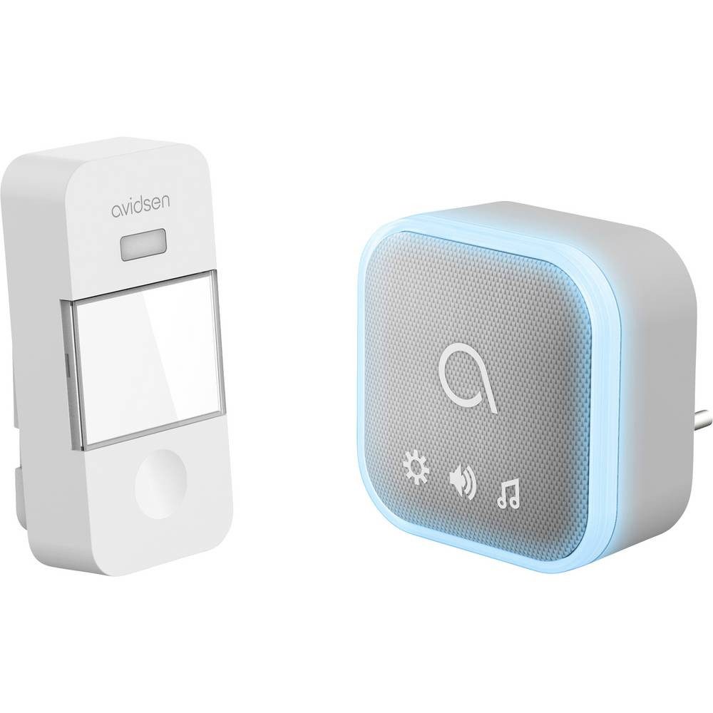 Avidsen Smart Home Türklingel 102518 Funkklingel Durchgangsmelder batterielos (batterielos)
