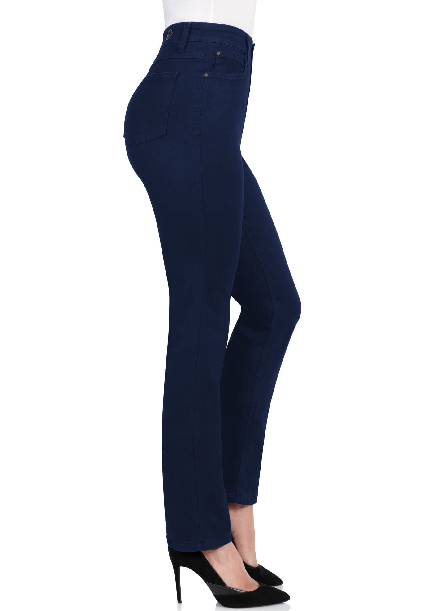 wonderjeans Straight-Jeans High Waist Straigth mit Stretch