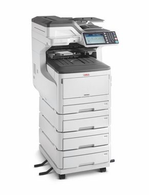 OKI Oki MC883dnv A3 Farblaserdrucker/Scanner/Kopierer/Fax/4. Papierfach Multifunktionsdrucker