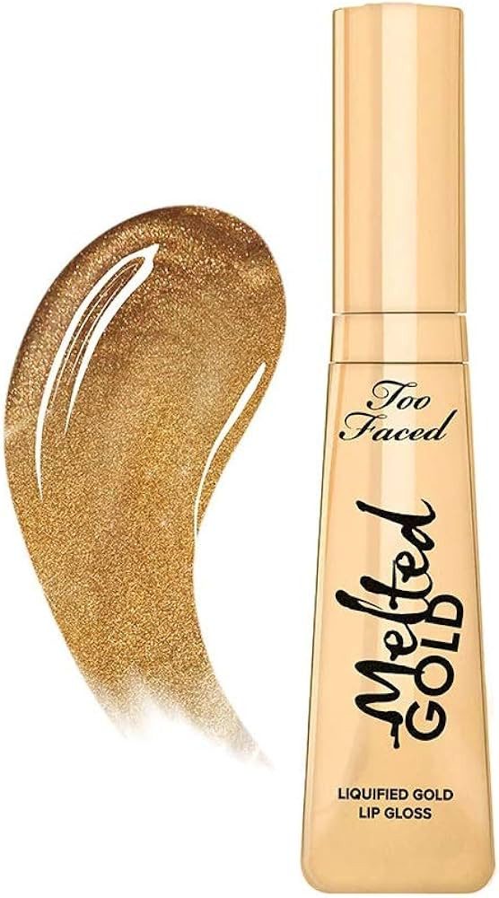 ACE Kosmetik-Set Too Faced Melted Gold Liquified Gold Lip Gloss 7 ml