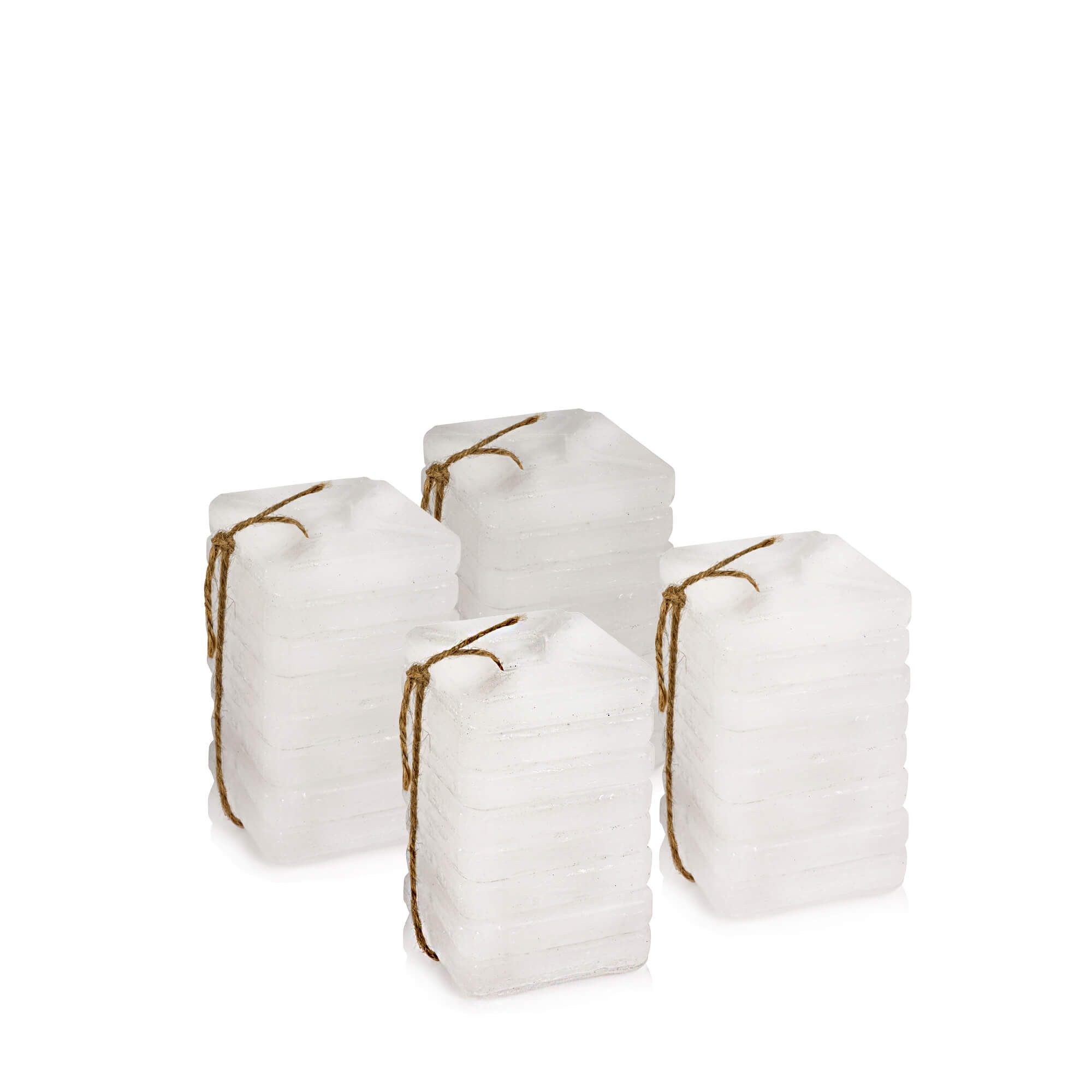 beske Outdoorkerze Nachfüllwachs für Betonfeuer® Pico (32-tlg), Passende Nachfüllwachsplatten für Beske-Betonfeuer