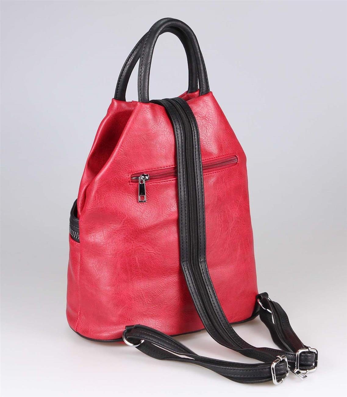 ITALYSHOP24 Rucksack Damen City- TagesRucksack Daypack Backpack Tasche Schu günstig online kaufen