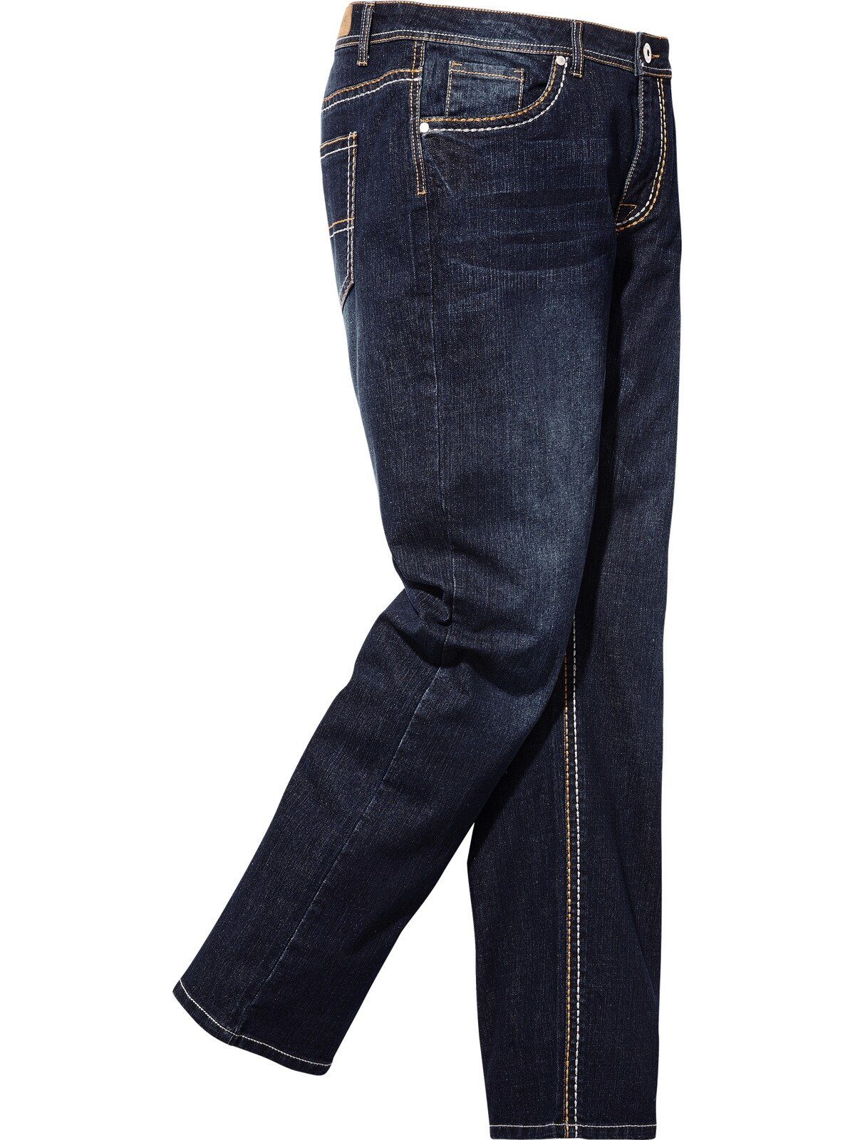 +Fit dunkelblau Comfort-fit-Jeans Jan Vanderstorm Comfort JANI Fit Kollektion,