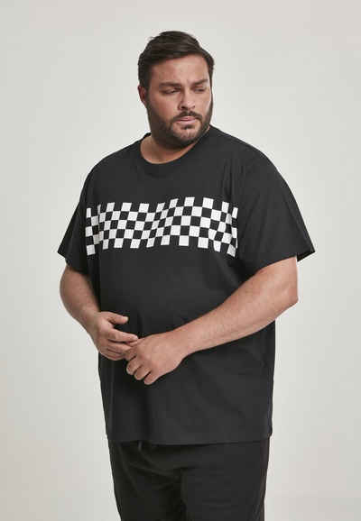 URBAN CLASSICS T-Shirt T-Shirt Check Panel Tee (1-tlg)