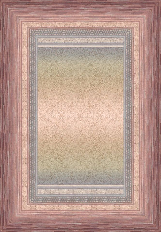 Plaid Nabucco 41 135 x 190 cm, Bassetti, aus Baumwolle mit Mediterranes Design