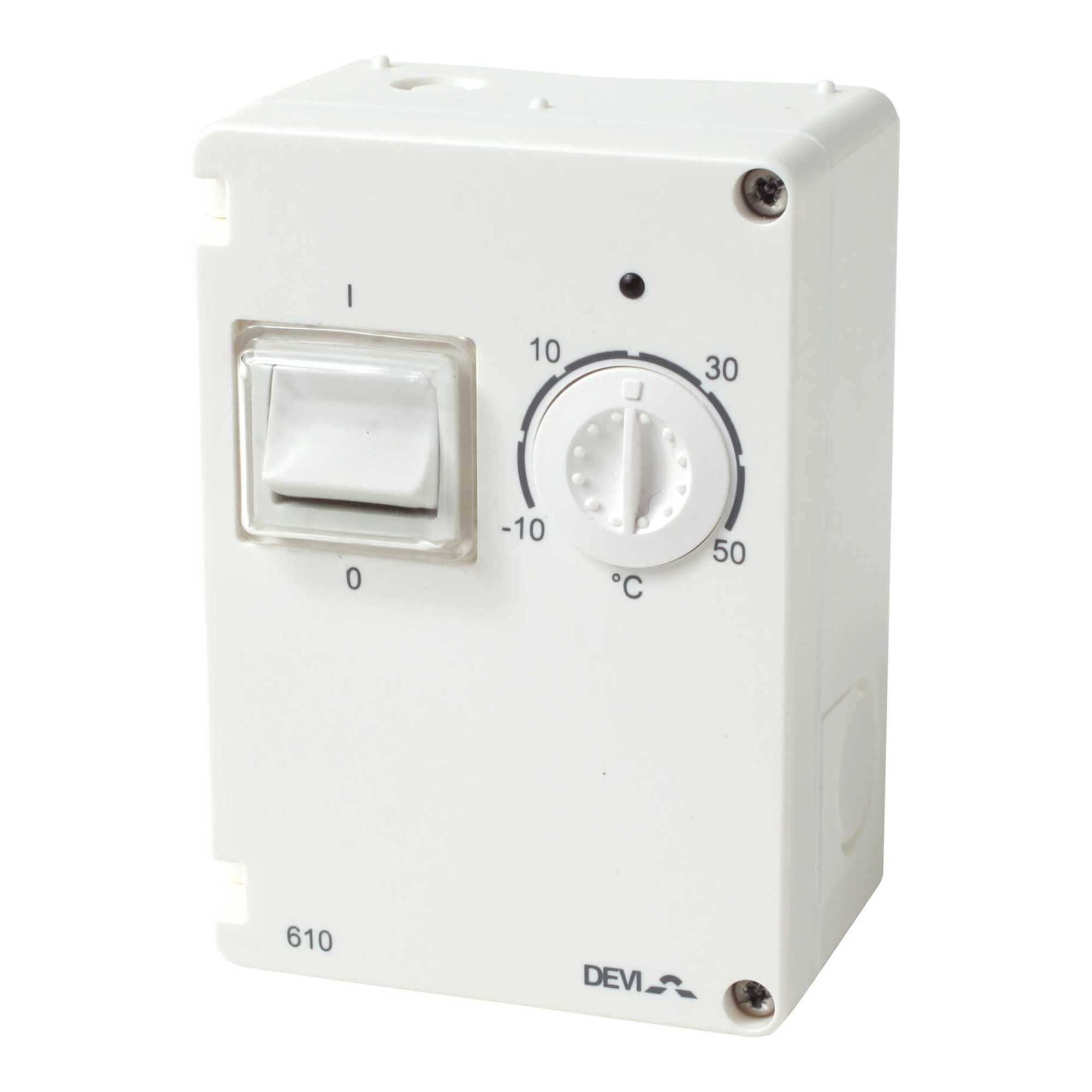 DEVI Infrarotheizung Devi Thermostat Leitungsfühler DEVIreg610#140F1080