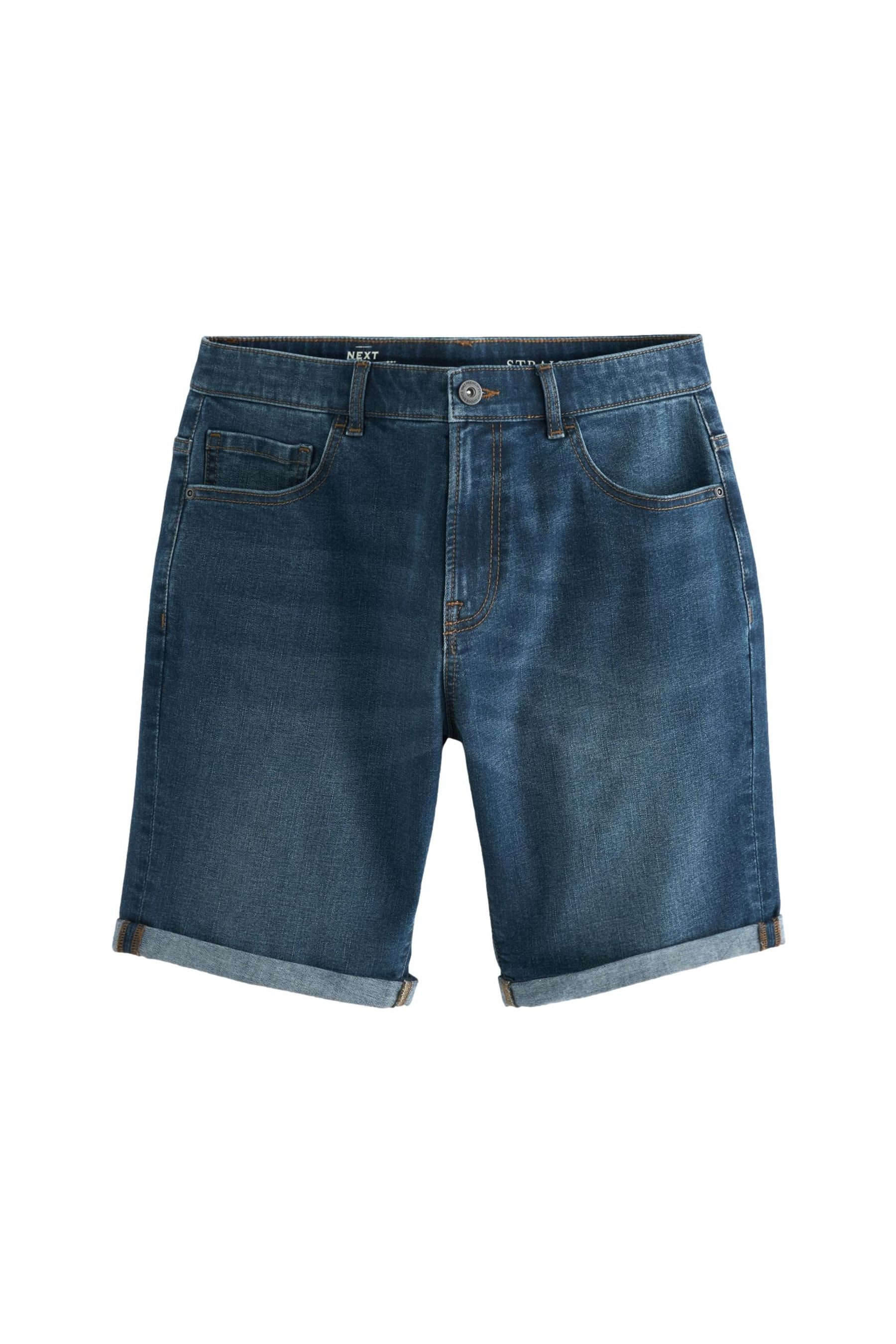 Next Jeansshorts Straight Fit Jeansshorts mit Stretch (1-tlg) günstig online kaufen
