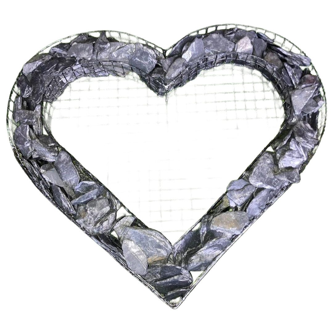 Gartenwelt Riegelsberger Gartenfigur Herz Gitter Grabschmuck günstig online kaufen