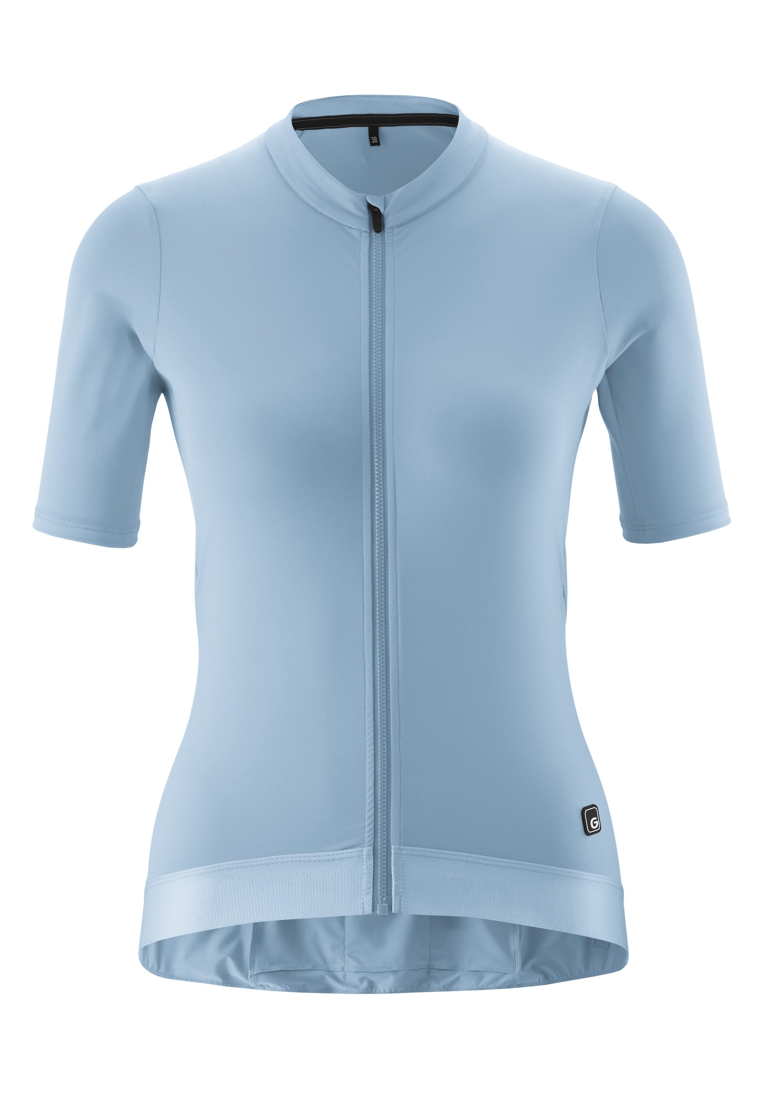 Gonso Radtrikot Road Jersey W Damen Fahrradtrikot kurzarm, Full-Zip Trikot, Rückentasche, Slim Fit