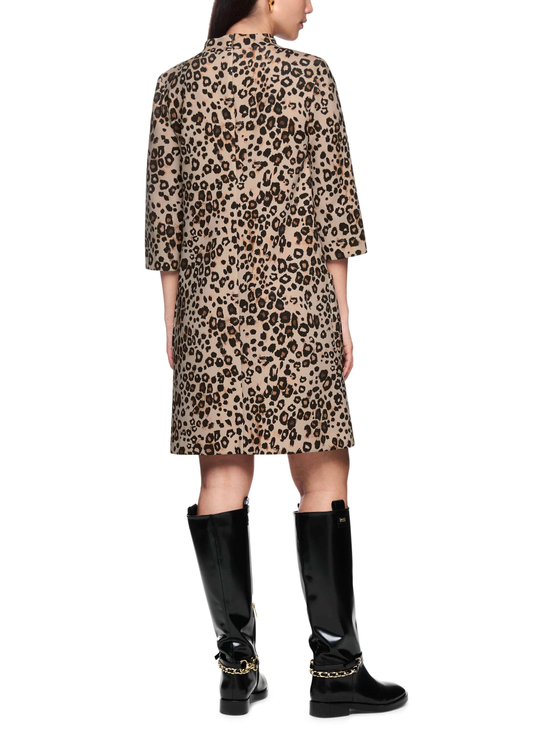 Marc Cain Midikleid Kleid im Leoprint