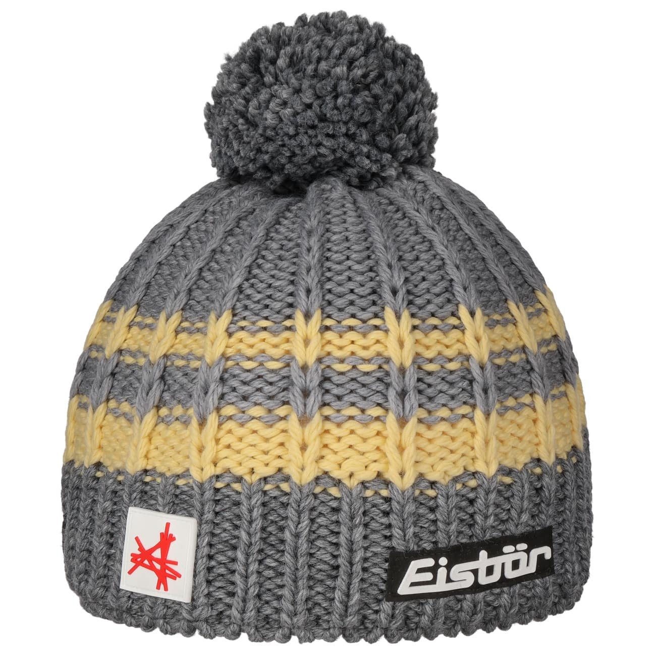 Eisbär Bommelmütze (1-St) Beanie mit Futter, Made in the EU