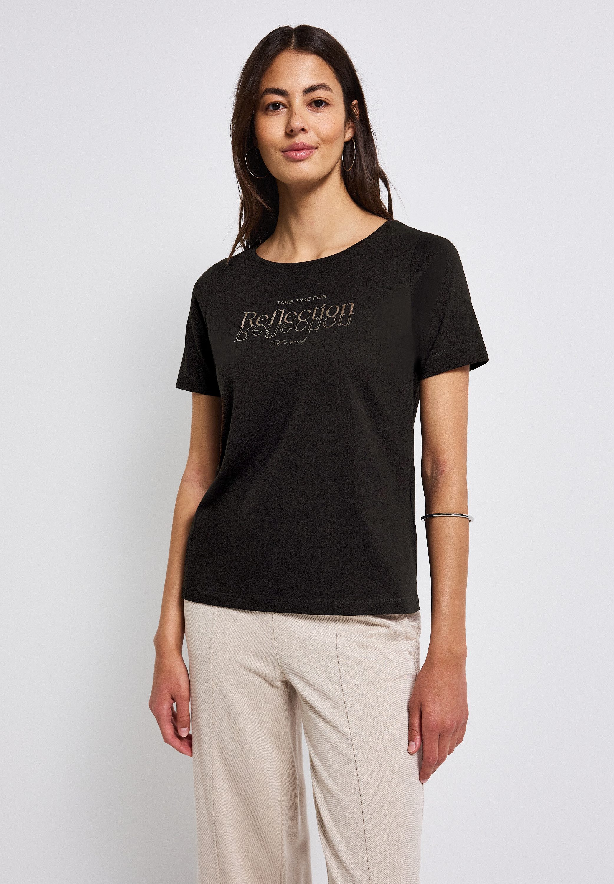 STREET ONE T-Shirt, aus reiner Baumwolle günstig online kaufen
