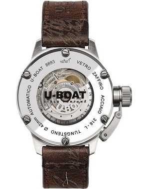 U-Boat Schweizer Uhr U-Boat 8893 Classico Tungsteno Black Automatik Her