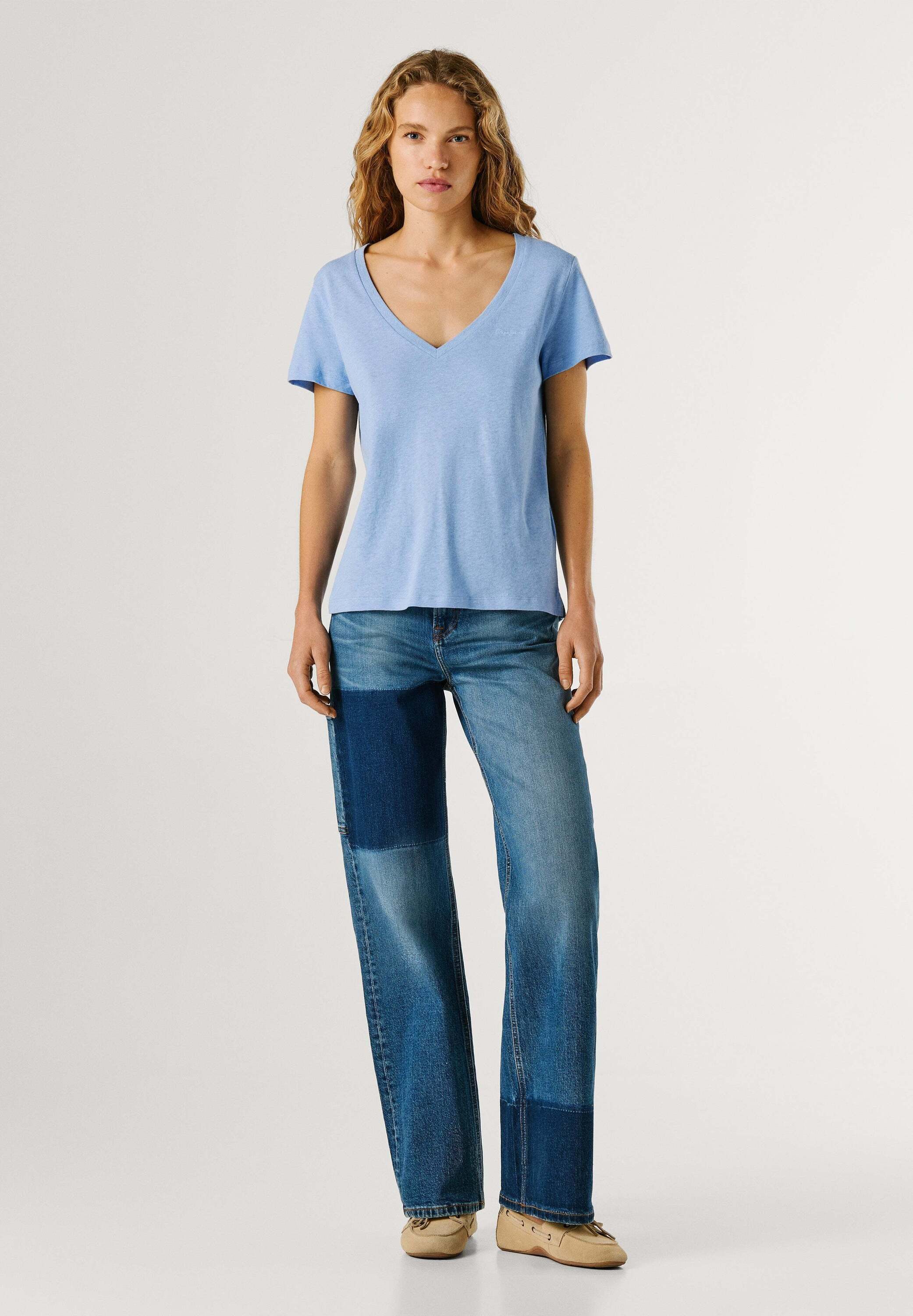Pepe Jeans T-Shirt basic t-shirt MEGAN V-NECK