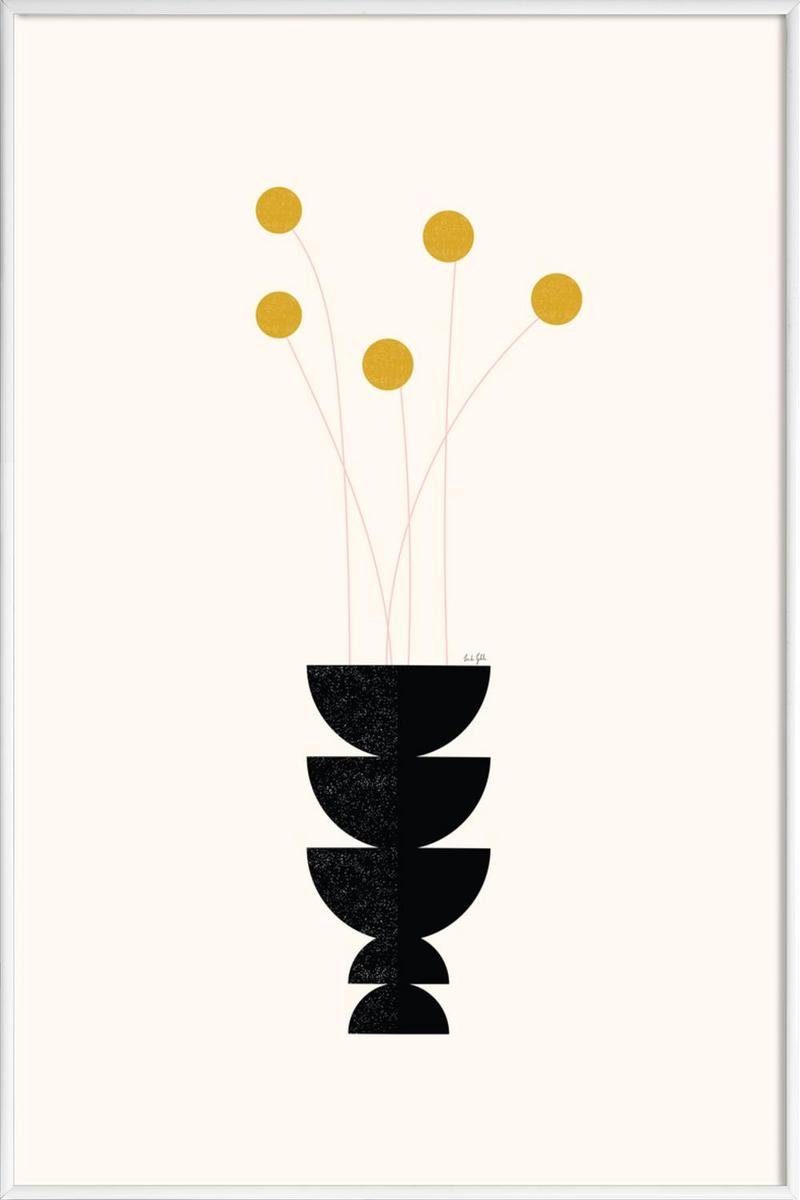 Galeriequalität weißen Linda Gobeta einem Poster Kunststoffrahmen, St), Juniqe cm mit mit (1 in Poster breiten, Fine-Art-Print 1 Rand