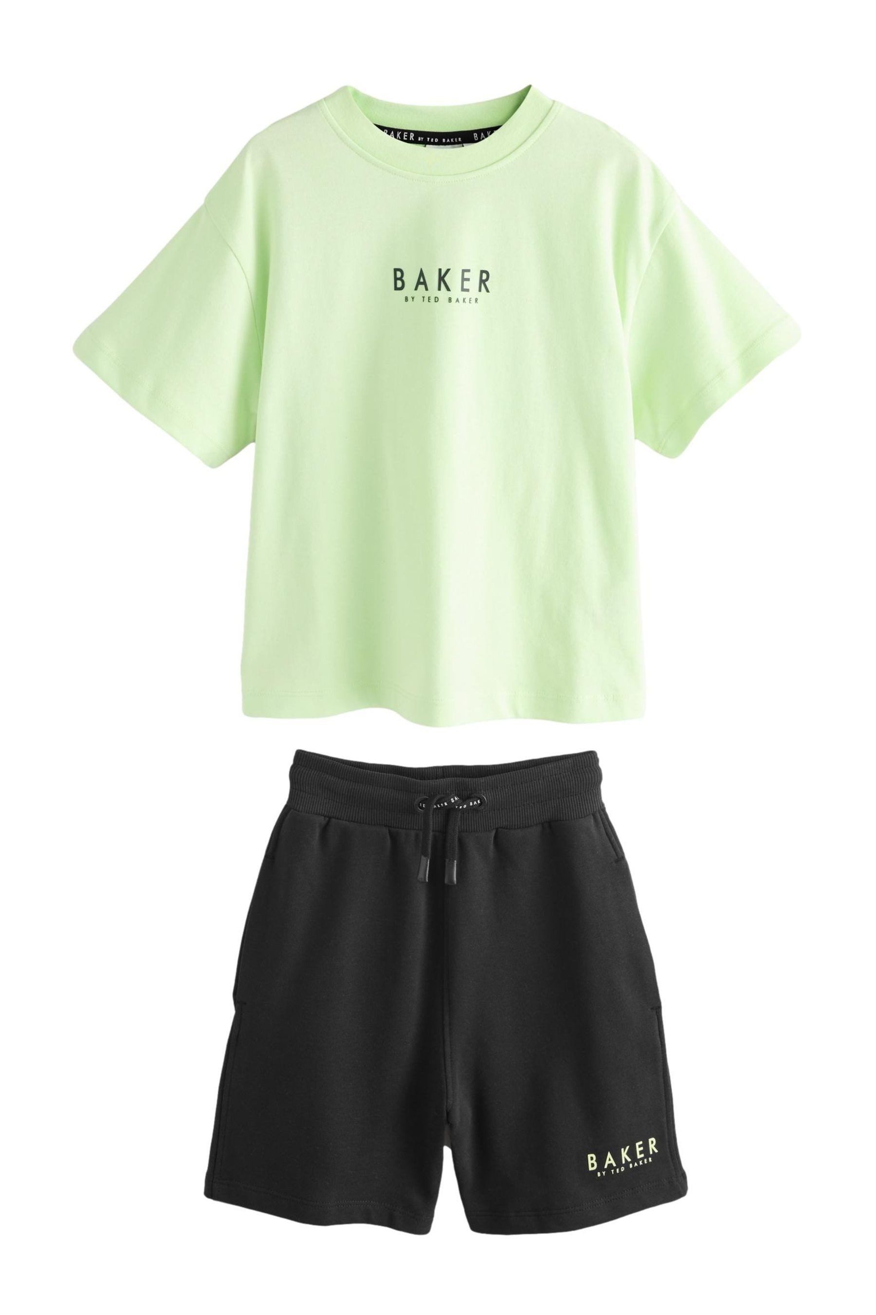 T-Shirt & Shorts Baker by Ted Baker Oversized Fit T-Shirt + Shorts