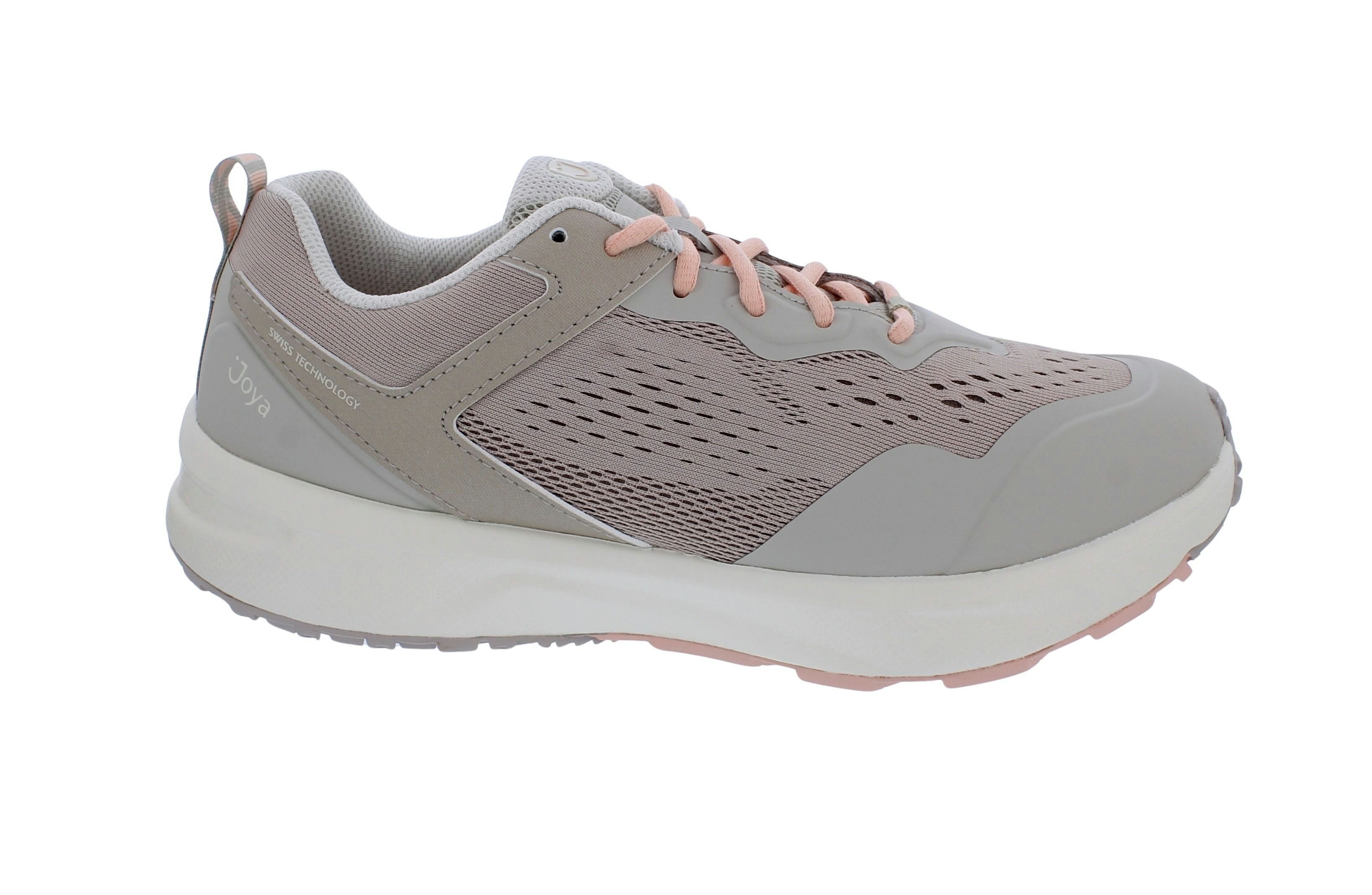 Joya Sneaker Veloce W Beige JY123A, Atmungsaktives Textil, 100% vegan, Schnürschuh