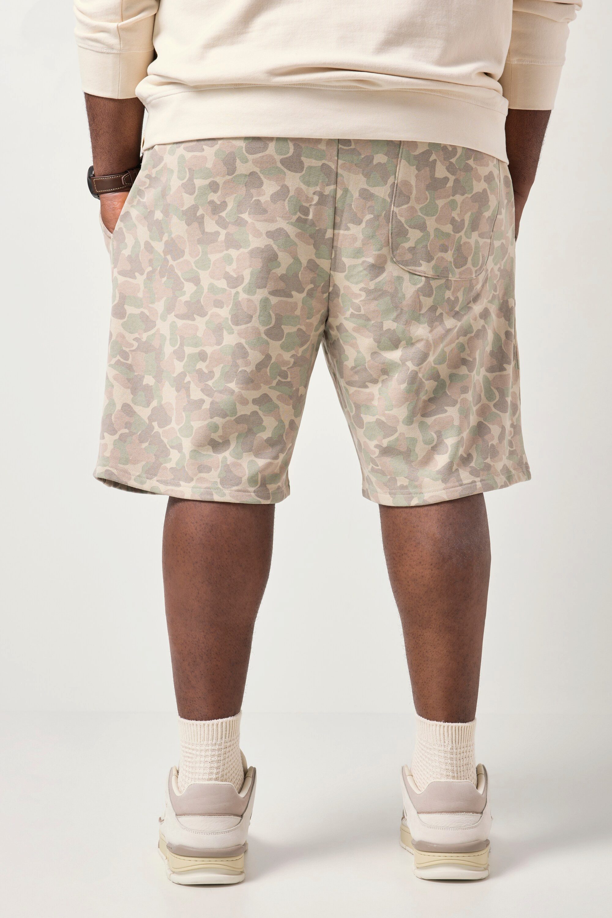 STHUGE Bermudas Sweat-Bermuda Muster Relaxed Fit