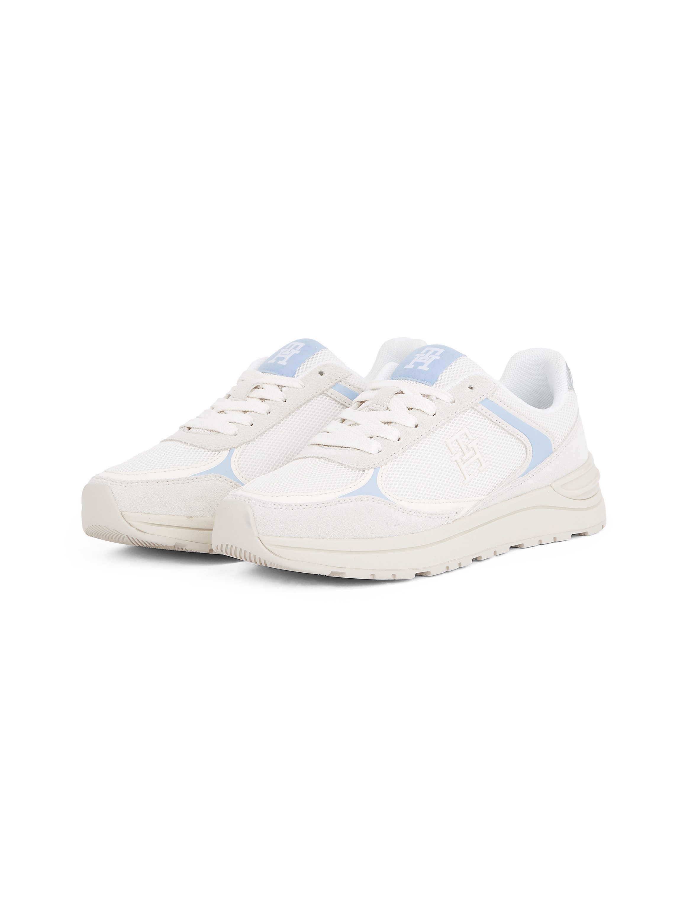 Tommy Hilfiger CASUAL FASHION RUNNER MIX Keilsneaker, Freitzeitschuh, Halbs günstig online kaufen