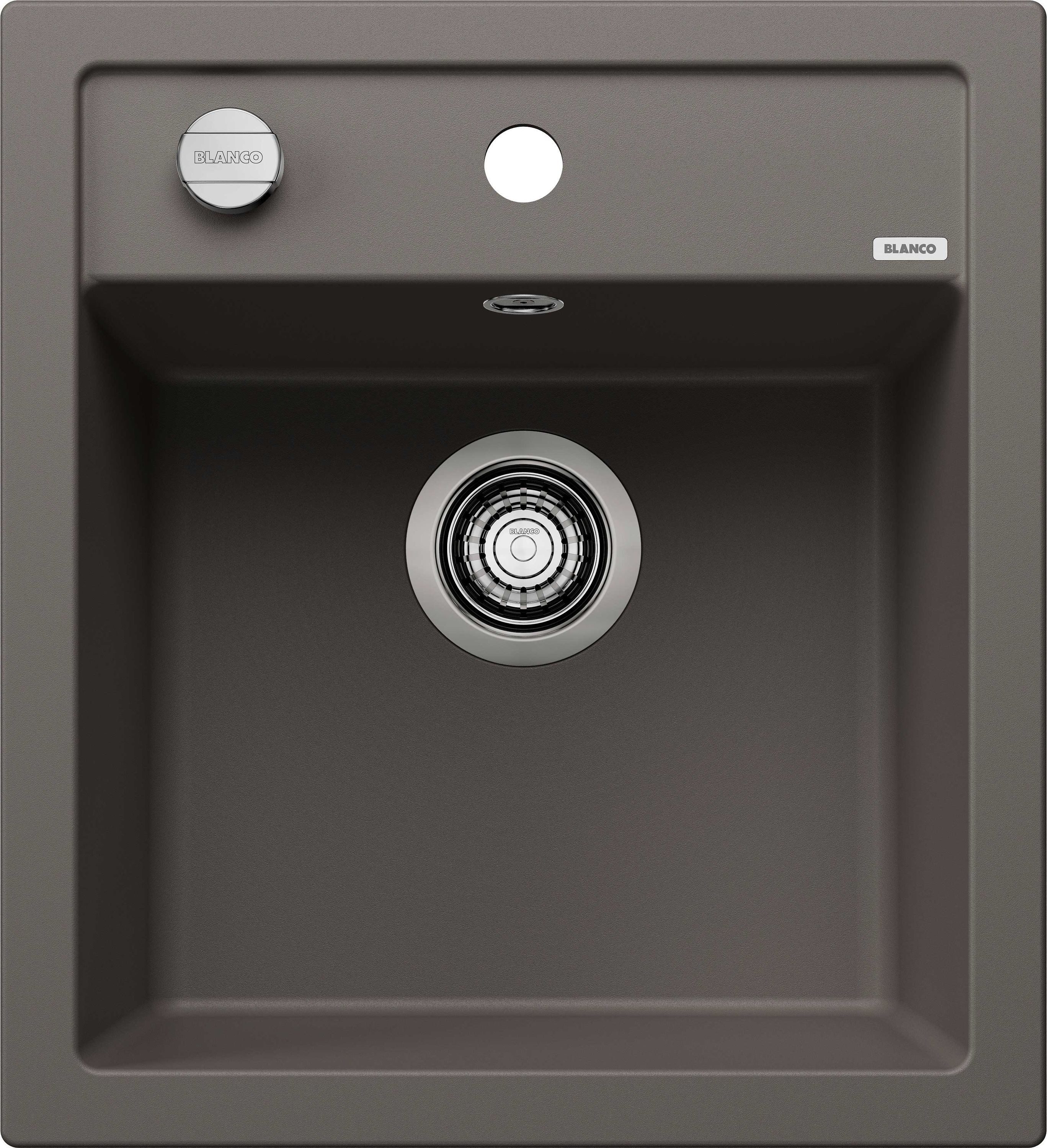 Einbauspüle DALAGO 45 Einbauspüle SILGRANIT vulkangrau ab 45 cm Excenter