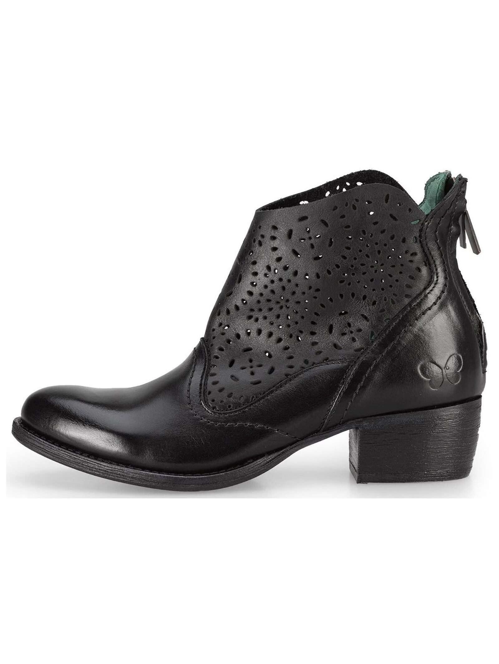 Felmini Wide Fit Stiefelette Leder . Cowboy Stiefelette günstig online kaufen