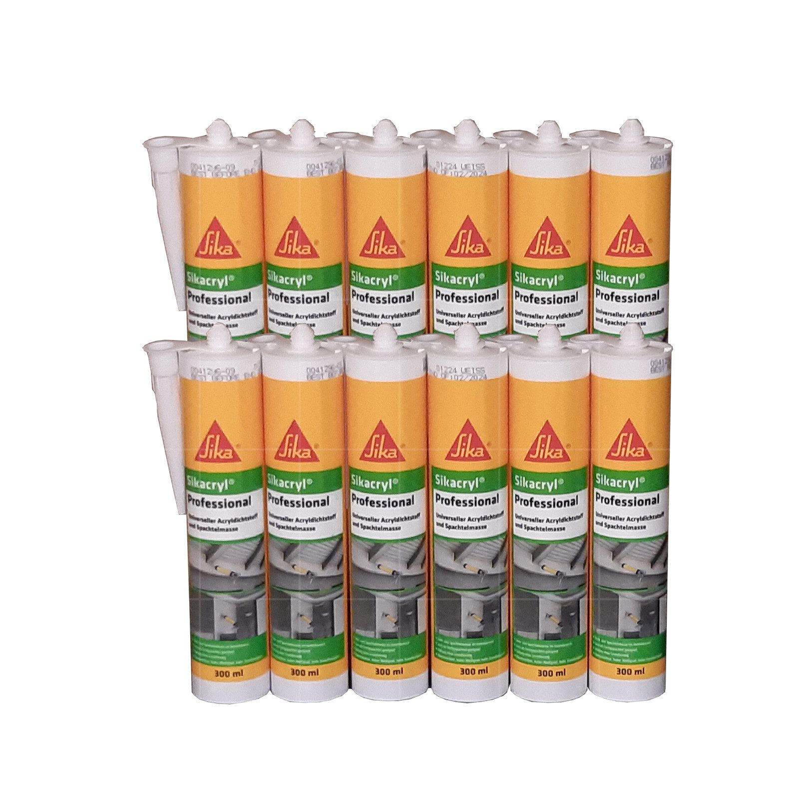 #Tag Maleracryl Sikacryl Professional Weiss 3,6 LTR (12 x 0,3 LTR)