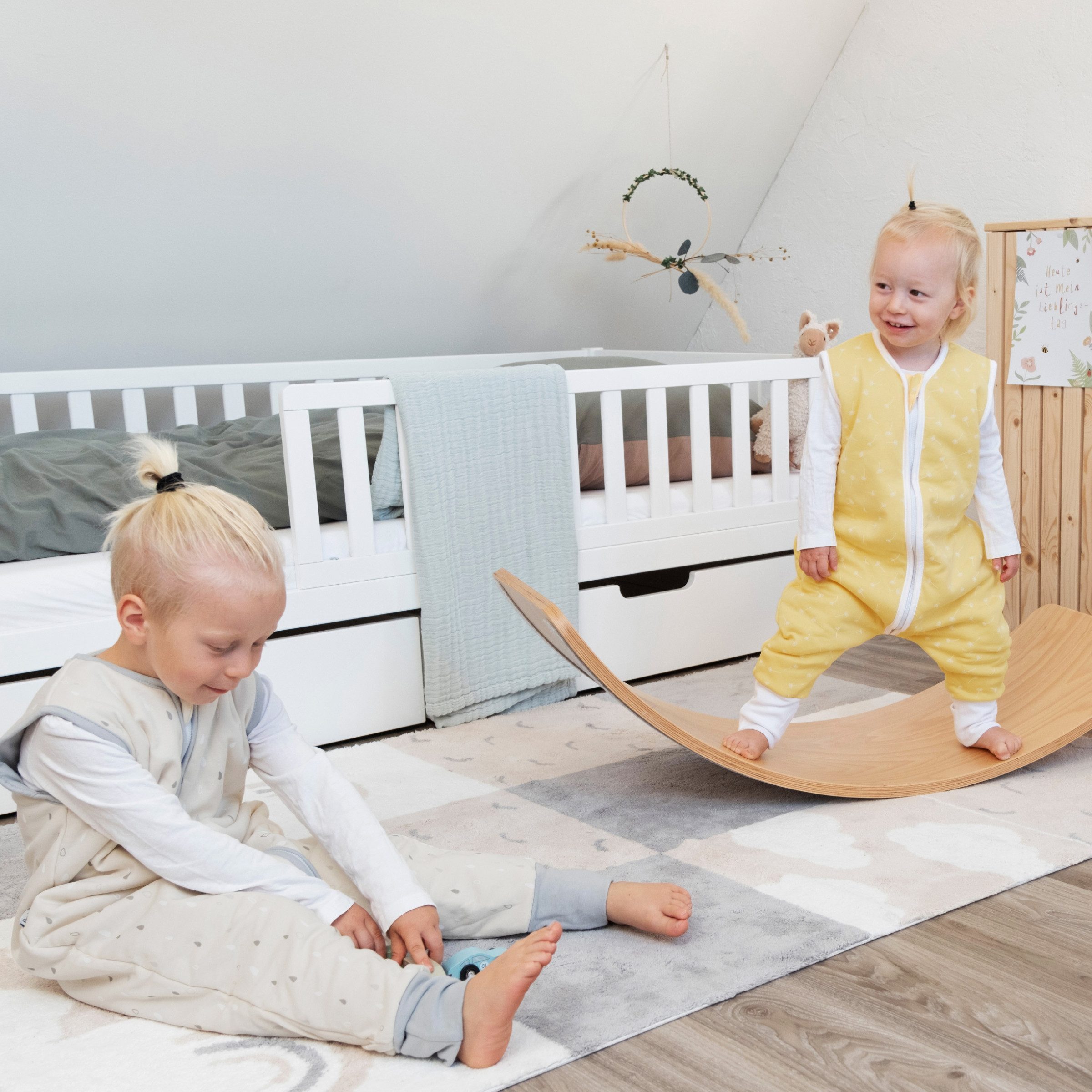 Ehrenkind Babyschlafsack Sommer Schlafsack mit Füßen, Bio-Baumwolle, 1 TOG (Standard by OEKO-TEX, 100% Bio-Baumwolle, Sommerschlafsack mit Beinen, 1.0 TOG), Sch – Bild 4 von 5