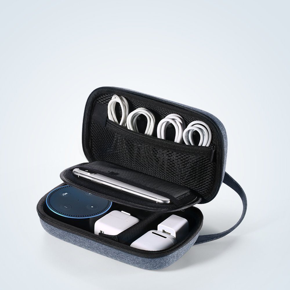 Damen Reisetaschen UGREEN Reisetasche Gehäuse HDD SSD Box Smartphone Reisetasche Schmuck Zubehör 20,3 x 12,9 x 7,2 cm Tasche Hül