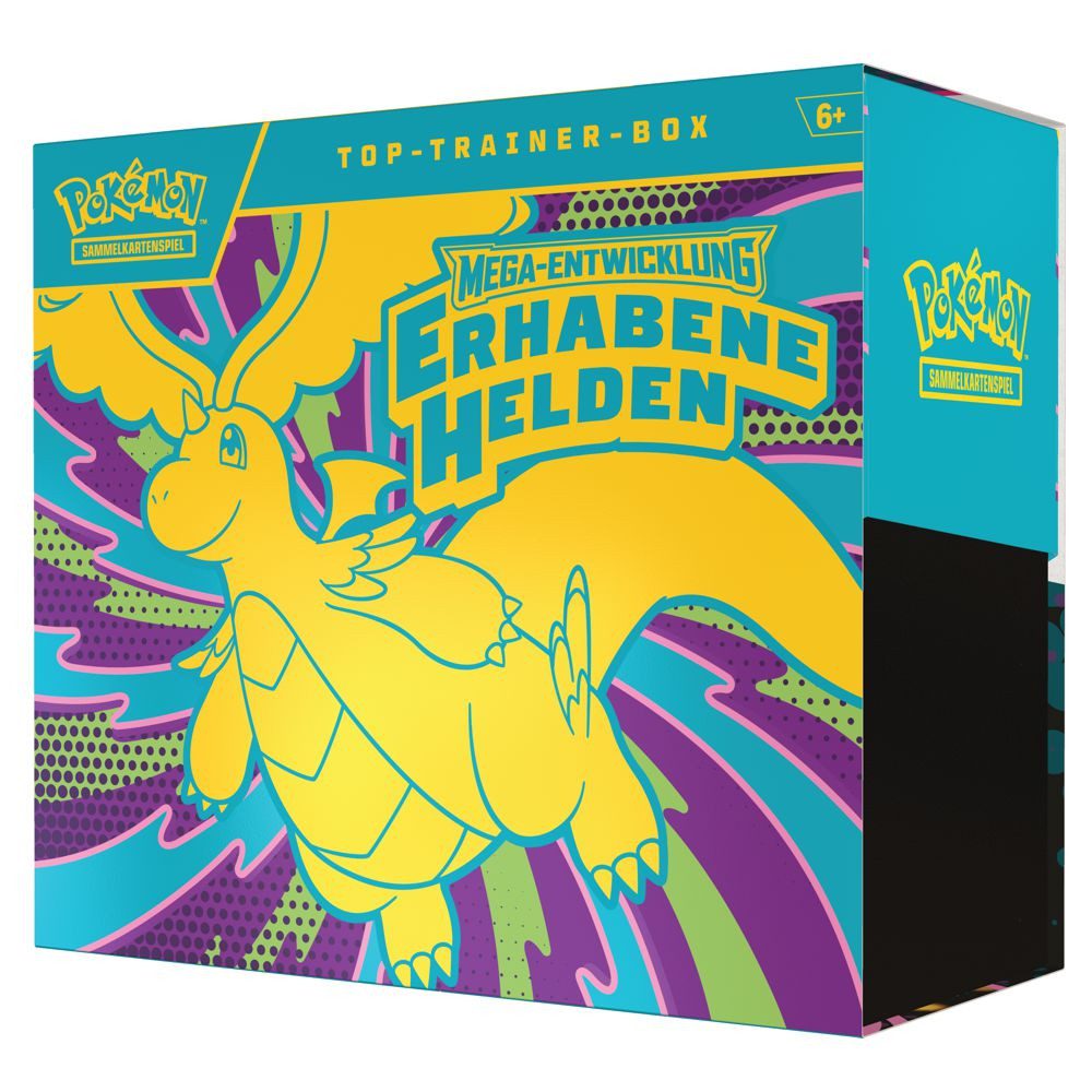 POKÉMON Sammelkarte Top-Trainer-Box Erhabene Helden Pokemon Sammel-Karten deutsch
