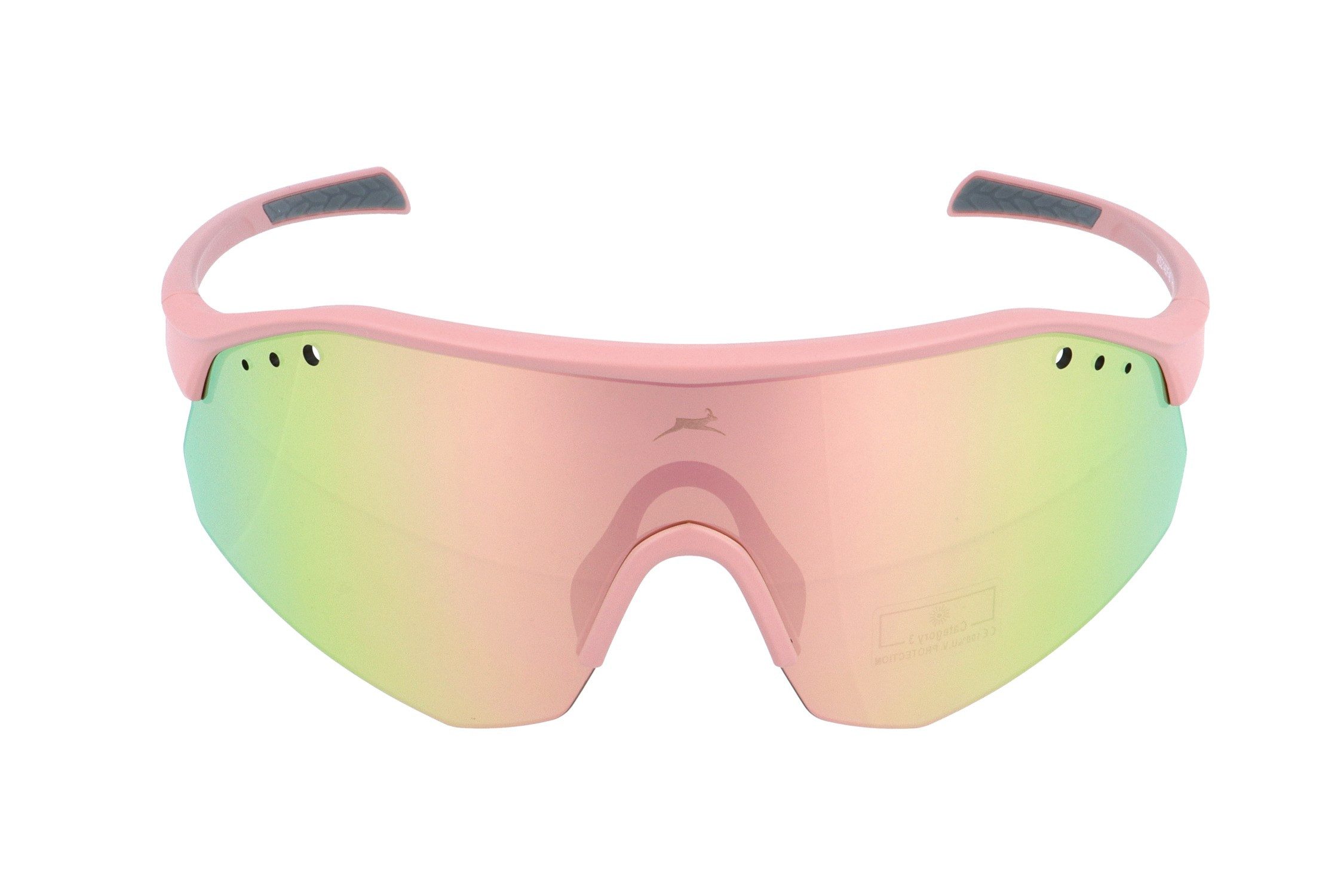 Gamswild Monoscheibensonnenbrille UV400 Sonnenbrille Skibrille Fahrradbrille eng anliegend Sportbrille WS2140 Damen, Herren, roas, beere, olivgrün, grau