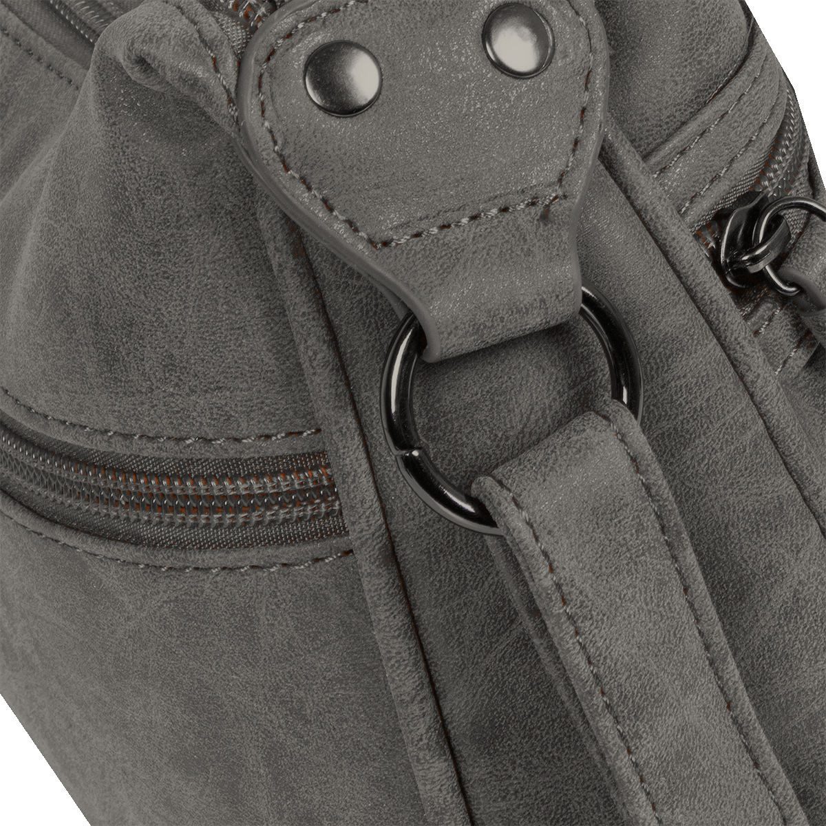 MUSTANG Schultertasche kleine Damen Handtasche Umhängetasche Crossbag