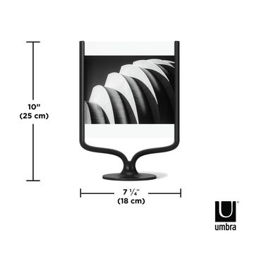 Umbra Bilderrahmen Wishbone, in Schwarz für Fotogrößen 10 x 15 und 13 x 18 cm