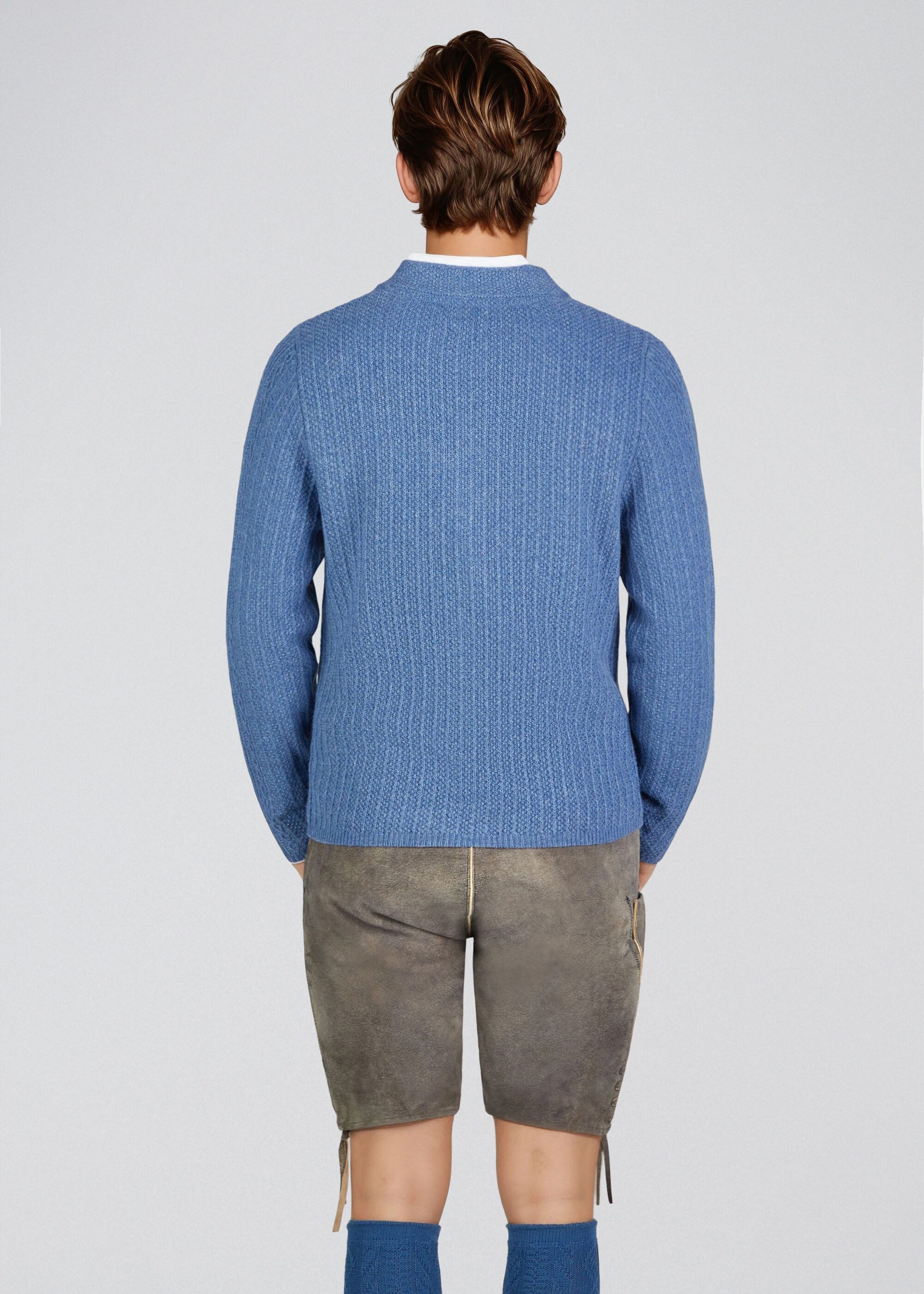 Spieth & Wensky Trachtenstrickjacke Hagen (1-tlg) in Melierte Optik