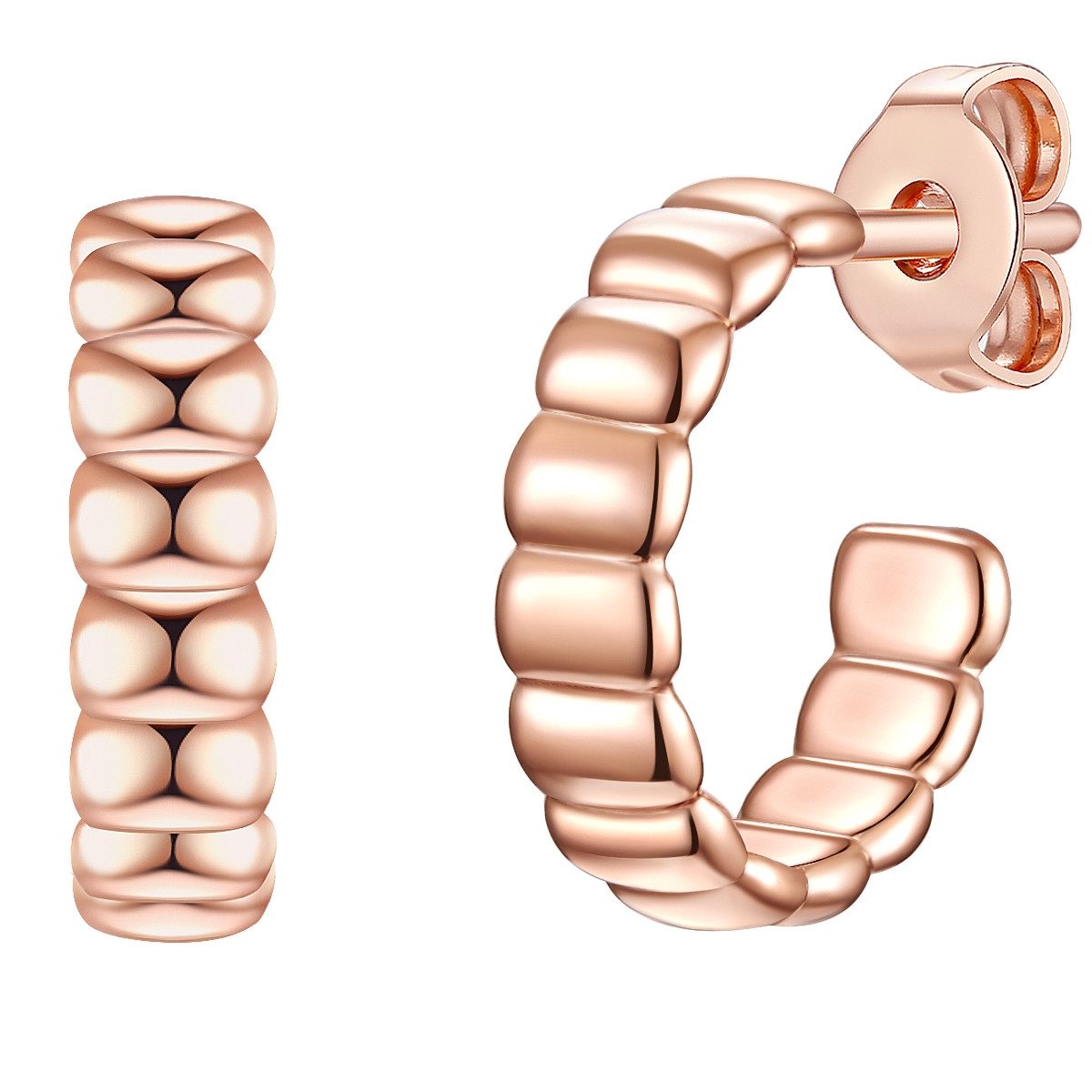 Glanzstücke München Paar Creolen Set: GSM672 (2-tlg), aus Sterling Silber günstig online kaufen