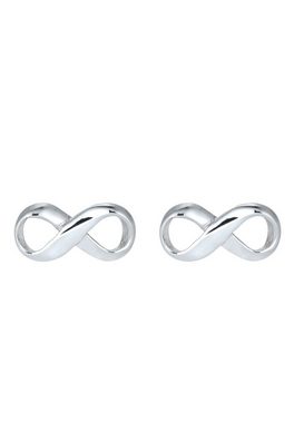 Elli Paar Ohrstecker Stecker Infinity Unendlichkeit Symbol 925 Silber