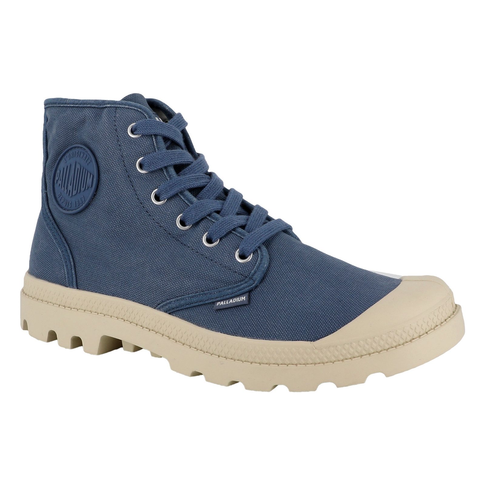 Palladium Pampa Hi Schnürschuh mit Markendetails günstig online kaufen