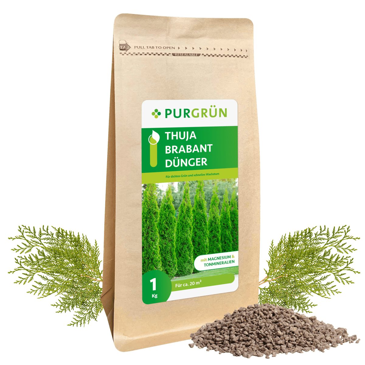 Purgrün Gartendünger Purgrün Thuja Brabant Dünger, günstig online kaufen