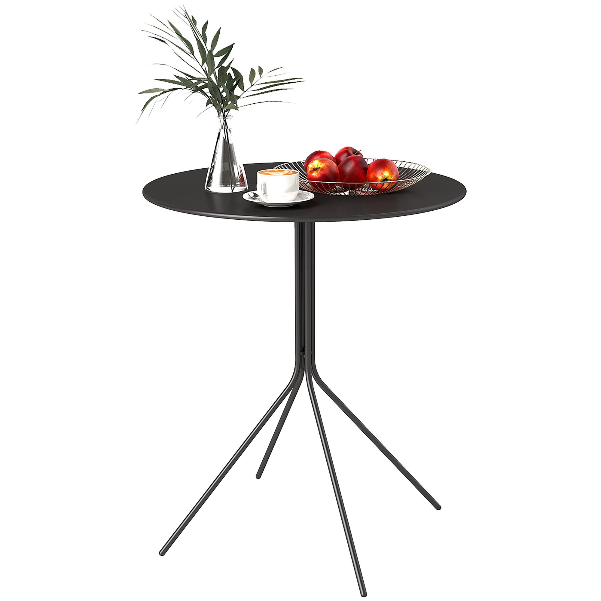 Outsunny Gartentisch klappbar, aus Stahl, mit günstig online kaufen