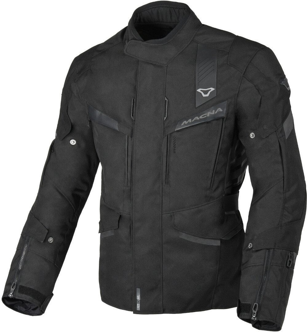 Macna Motorradjacke Zastro Solid wasserdichte Motorrad Textiljacke 3-Lagen-Laminat,herausnehmbares Innenfutter,wasserdicht