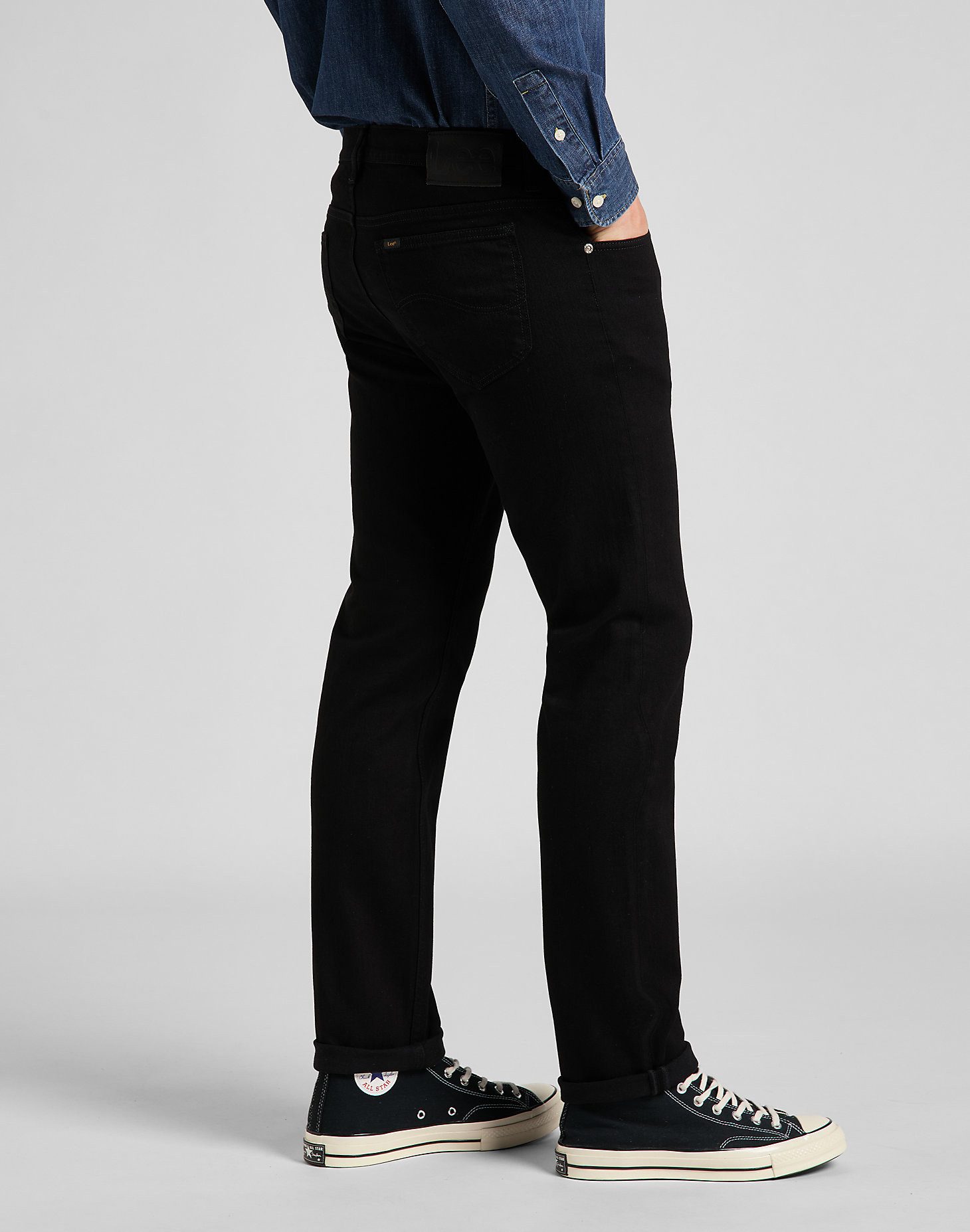 Lee® 5-Pocket-Jeans LEE RIDER clean black L701HFAE